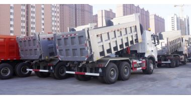 Sinotruk Howo A7 6x4 440hp Dump Truck will sent to Congo