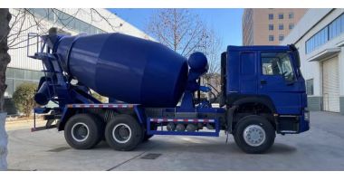 Sinotruk Howo Concrete Mixer Truck will be sent to Congo