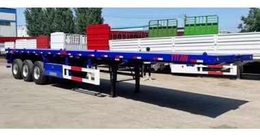 40 Ft Flatbed Trailer is gonna export to Congo Kinshasa