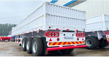 Tri Axle Side Wall Trailer will be Sent to Congo