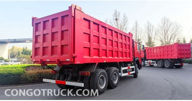 Howo 6x4 Dump Truck will be Sent to DR Congo