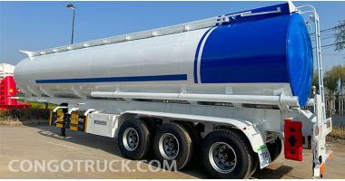 3 Axle Diesel Fuel Tank Trailer will be Sent to DRC