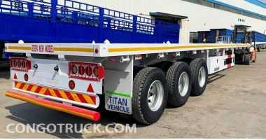 40 Ft Flatbed Trailer will be Sent to DR Congo
