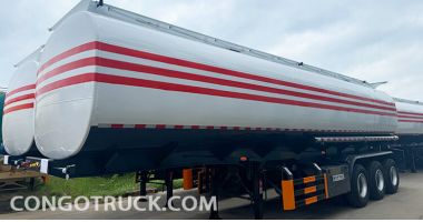 3 Axle Diesel Tanker Trailer will be Sent to DR Congo