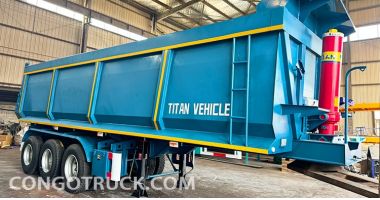 3 Axle Dump Semi Trailer will be Shipped to Congo