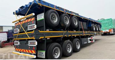 Side Wall Grain Trailer Will Send to Congo