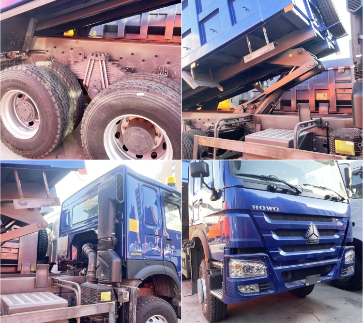 Sinotruk Howo 6x4 Dump Truck 371 for Sale in Congo