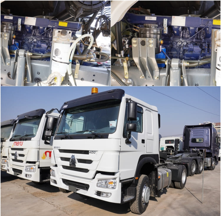 Sinotruk Howo 6x4 Tractor Truck 400 for Sale in Congo Banana