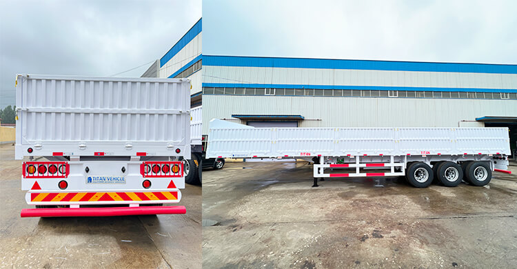 Tri Axle Side Wall Trailer for Sale in Congo