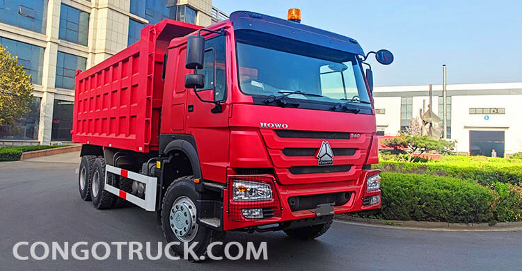Howo 6x4 Dump Truck for Sale in DR Congo