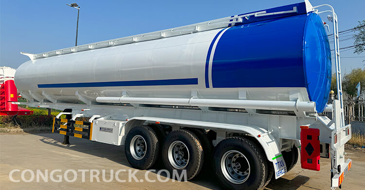 3 Axle Diesel Fuel Tank Trailer for Sale in DRC