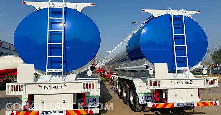 3 Axle Diesel Fuel Tank Trailer for Sale in DRC