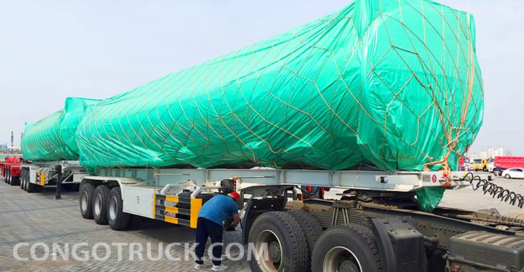 3 Axle Diesel Fuel Tank Trailer for Sale in DRC