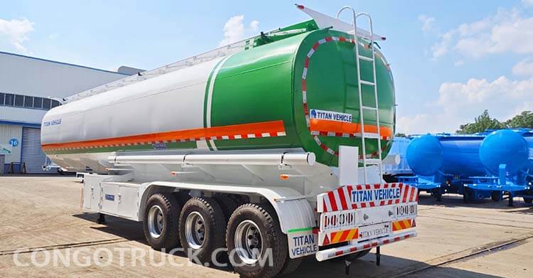 3 Axle Fuel Tanker Trailer for Sale in Congo Kinshasa