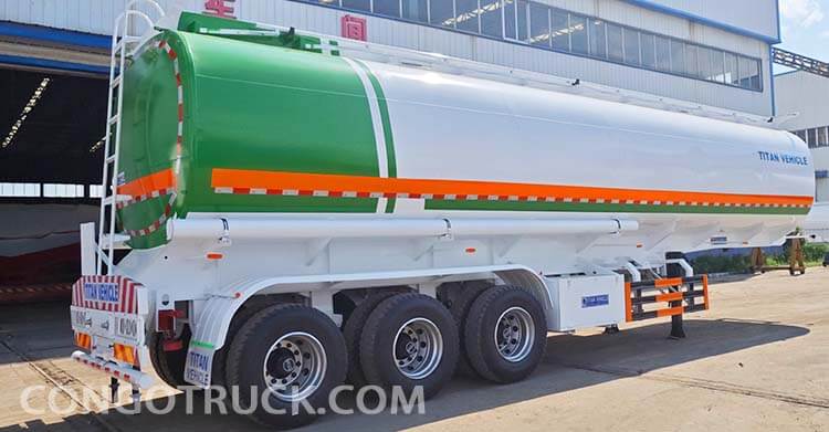3 Axle Fuel Tanker Trailer for Sale in Congo Kinshasa