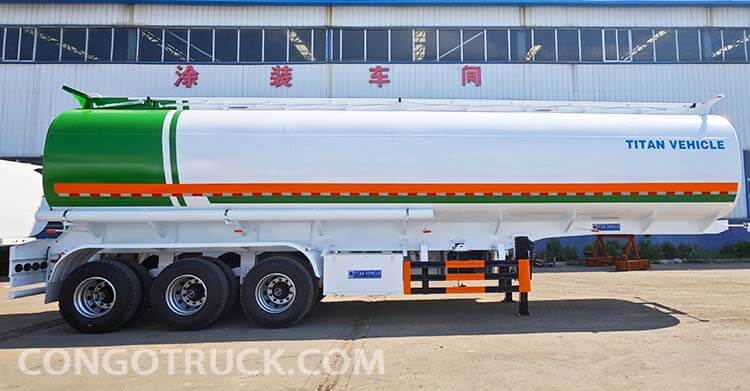 3 Axle Fuel Tanker Trailer for Sale in Congo Kinshasa