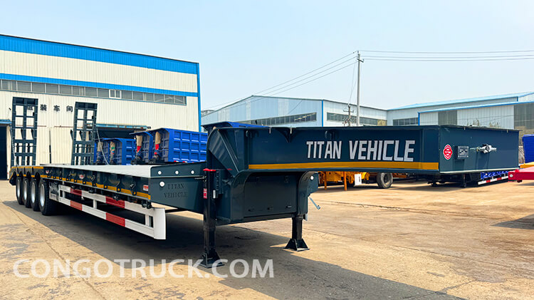 4 Axle Lowbed Trailer for Sale in Congo