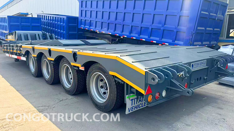 4 Axle Lowbed Trailer for Sale in Congo