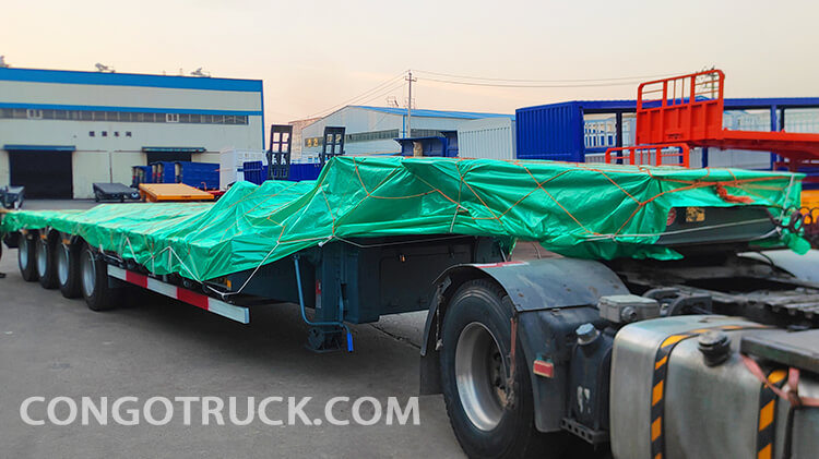 4 Axle Lowbed Trailer for Sale in Congo