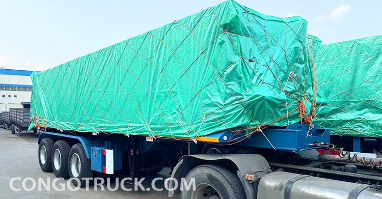3 Axle Dump Semi Trailer for Sale in Congo