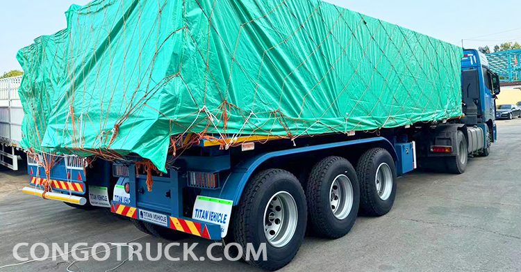 3 Axle Dump Semi Trailer for Sale in Congo