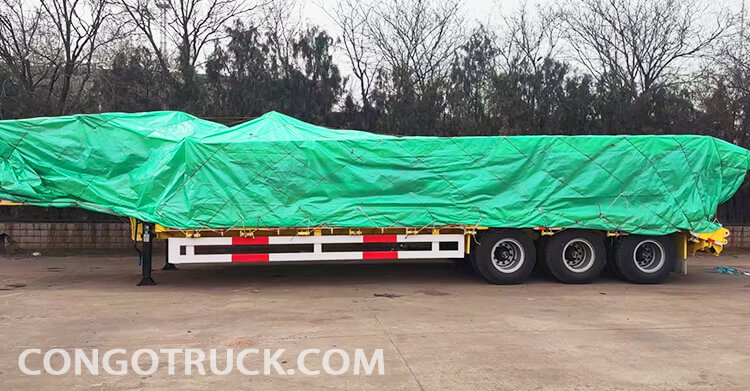 3 Axle Lowbed Truck Trailer for Sale in Congo