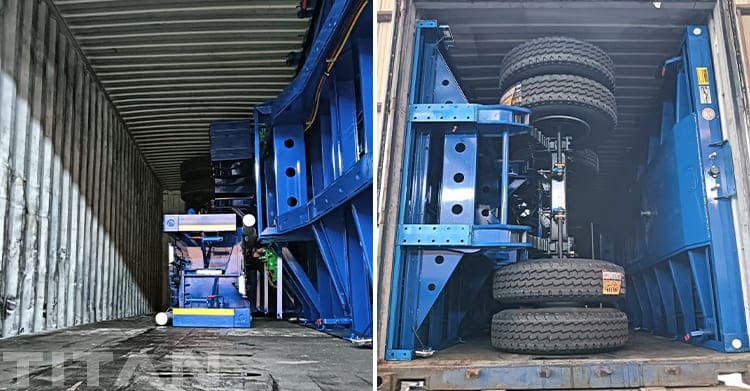 Heavy Duty 3 Axle 40 Ft Flatbed Trailer for Sale in Congo