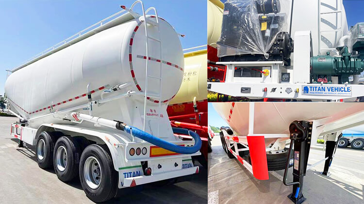 Cement Bulker Tanker Truck Trailer for Sale Price in Congo