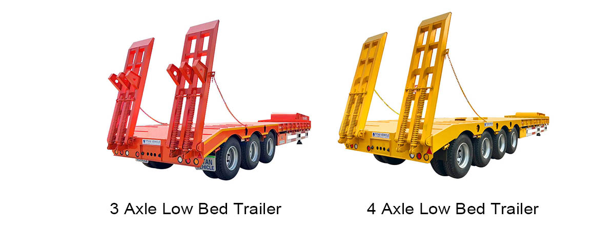 Low Bed Trailer for Sale in Congo | Low Bed Truck for Sale in Congo