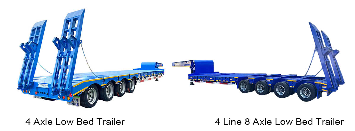 Low Bed Trailer for Sale in Congo | Low Bed Truck for Sale in Congo