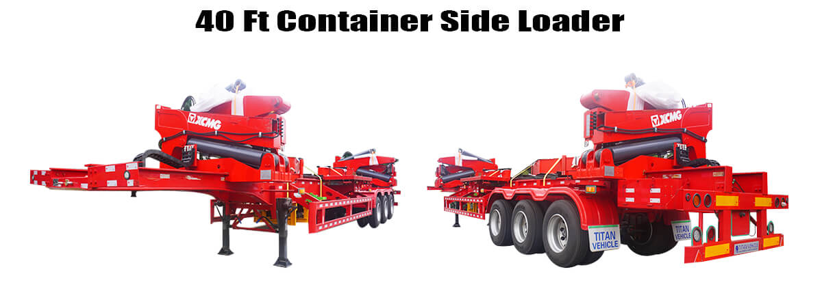 Container Side Loader Trailer for Sale in Congo | Container Side Lifter Trailer for Sale in Congo