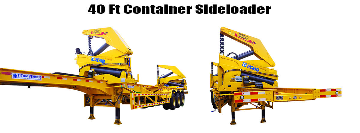 Container Side Loader Trailer for Sale in Congo | Container Side Lifter Trailer for Sale in Congo