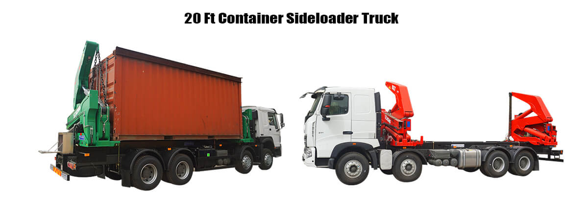 Container Side Loader Trailer for Sale in Congo | Container Side Lifter Trailer for Sale in Congo