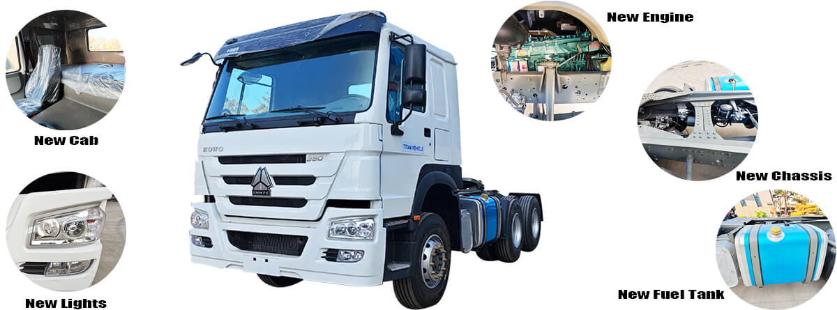 Used Howo Tractor Truck for Sale in the Democratic Republic of the Congo