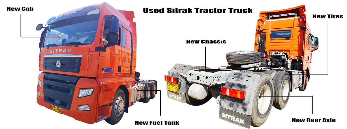 Used Howo Tractor Truck for Sale in the Democratic Republic of the Congo