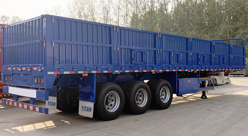Tri Axle Drop Side Trailer Price for Sale in Zimbabwe Kadoma