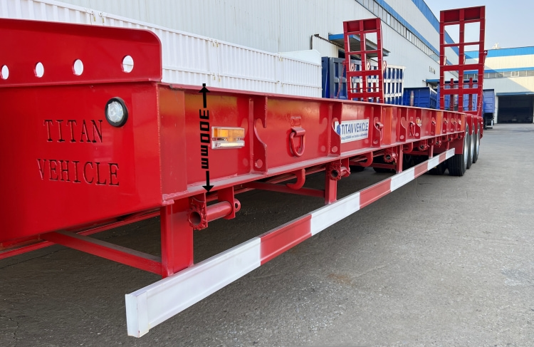 3 Line 6 Axle Lowbed Trailer | Low Bed Truck for Sale in Congo