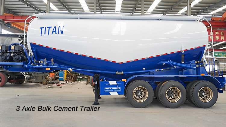 35 Cbm Bulk Cement Trailer for Sale | Cement Bulker Trailer Price in Congo