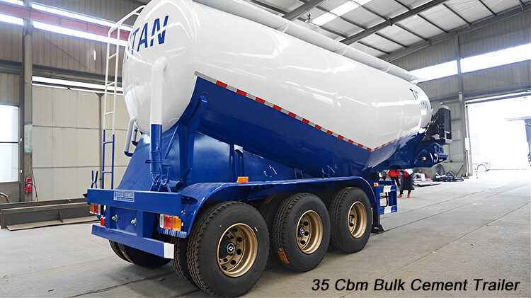 35 Cbm Bulk Cement Trailer for Sale | Cement Bulker Trailer Price in Congo