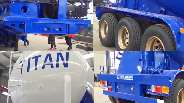 35 Cbm Bulk Cement Trailer for Sale | Cement Bulker Trailer Price in Congo