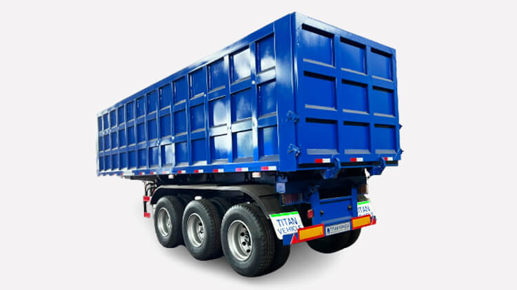 3 Axle Tipper Semi Trailer | Tipper Trailer for Sale in Congo