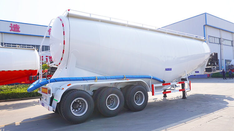 45cbm Bulk Cement Tank Semi Trailer | Bulk Cement Tank Trailer for Sale in Congo