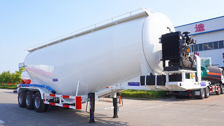 45cbm Bulk Cement Tank Semi Trailer | Bulk Cement Tank Trailer for Sale in Congo