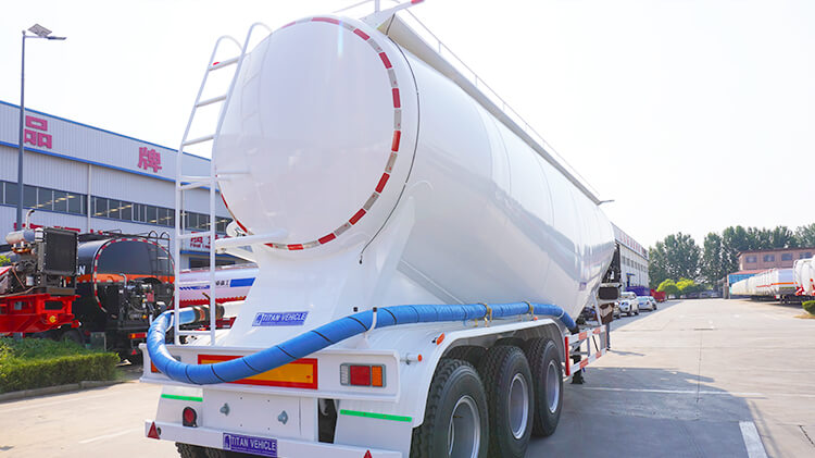 45cbm Bulk Cement Tank Semi Trailer | Bulk Cement Tank Trailer for Sale in Congo