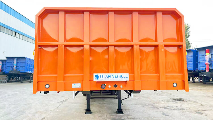 3 Axle Cargo Semi Trailer - Platform Semi Trailer for Sale in Congo