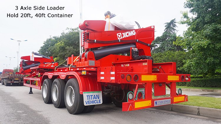 40 Ft Side Lifter Crane - Side Loader Trailer for Sale in Congo