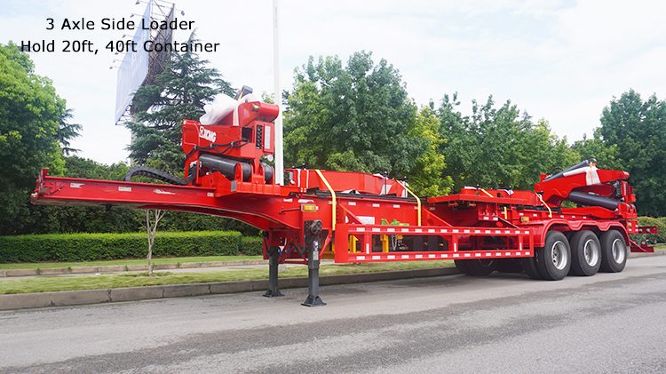 40 Ft Side Lifter Crane - Side Loader Trailer for Sale in Congo