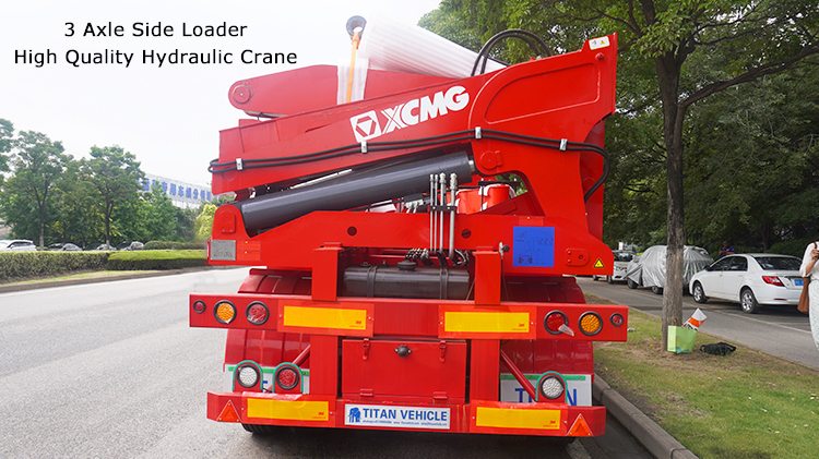 40 Ft Side Lifter Crane - Side Loader Trailer for Sale in Congo