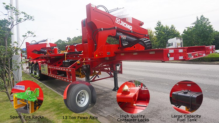 40 Ft Side Lifter Crane - Side Loader Trailer for Sale in Congo