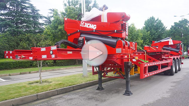 40 Ft Side Lifter Crane - Side Loader Trailer for Sale in Congo